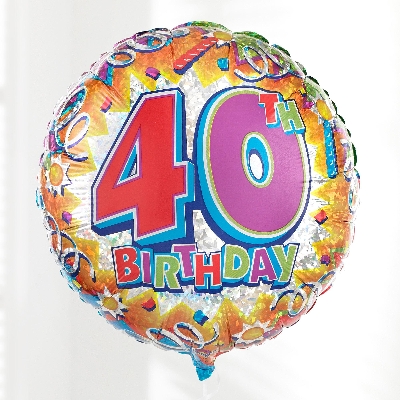 40th Birthday Balloon
