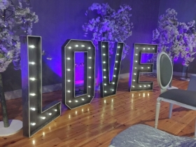 Led love letters