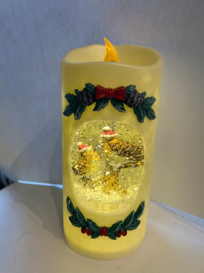 Robin candle light  with plug